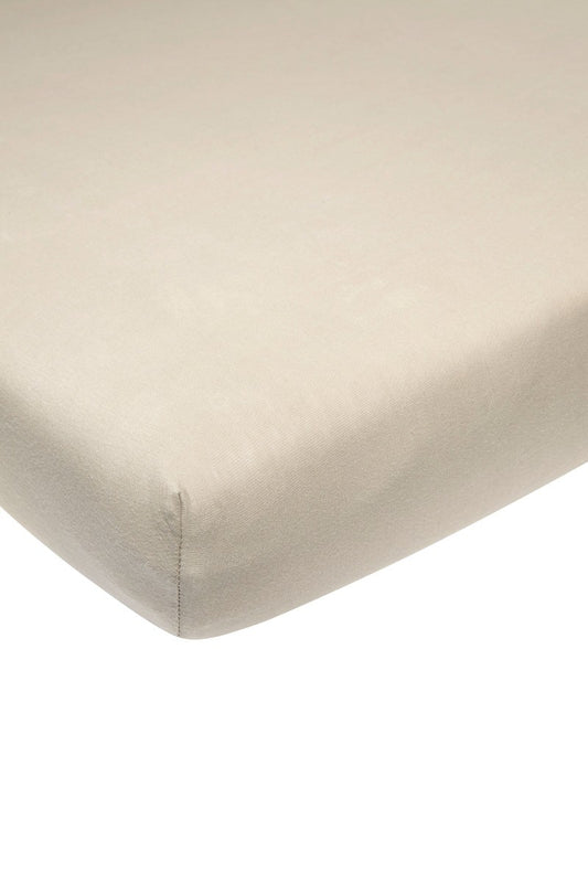 Hoeslaken Junior Meyco Jersey Sand 70x140