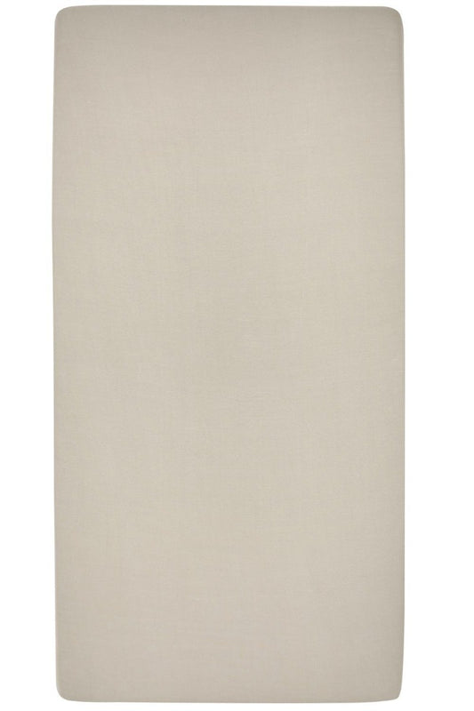 Hoeslaken Junior Meyco Jersey Sand 70x140