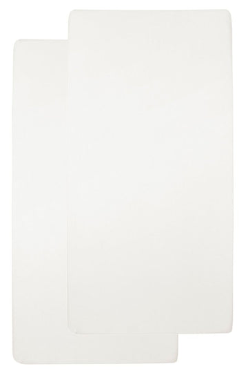 Hoeslaken Co-sleeper Meyco Jersey Off White 2st 50x90