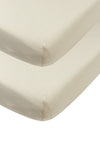 Hoeslaken Meyco Co-Sleeper Soft Sand 2-pack 50x90