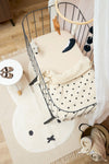 Hoeslaken Meyco Co-sleeper Soft Sand 50x90