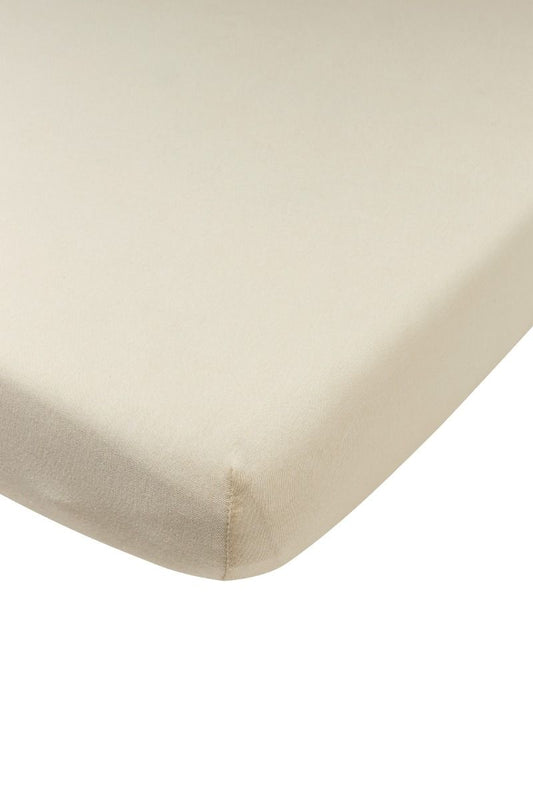 Hoeslaken Ledikant Meyco Soft Sand 60x120