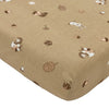 Hoeslaken Wieg Meyco Forest Animals Sand 40x80