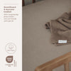 Hoeslaken Boxmatras Meyco 75x95 Dark Taupe