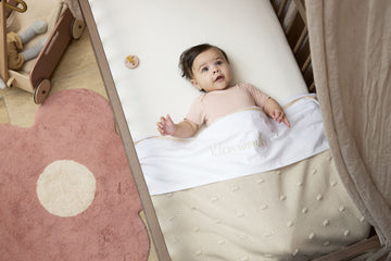 Laken Ledikant Meyco Klein Wonder Soft Sand 100x150
