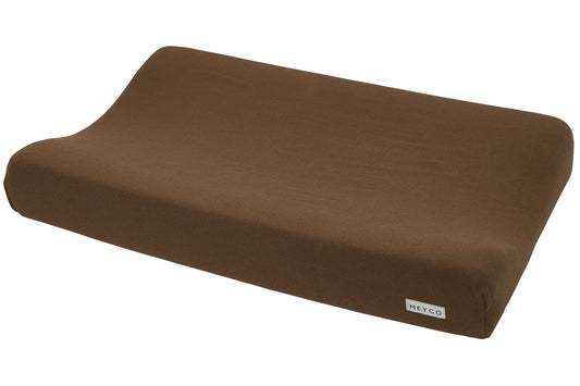 Aankleedkussenhoes Meyco Knit Basic Chocolate