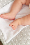 Aankleedkussenhoes Meyco Little Dots Grijs