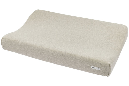Aankleedkussenhoes Meyco Knit Basic Sand Melange
