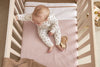Deken Wieg Meyco Mini Knots Teddy Soft Pink