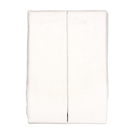 Laken Ledikant Little Boo Uni White 2-pack 100x150