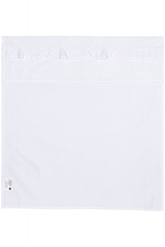 Laken Ledikant Meyco Ruffle Wit