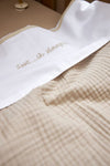 Laken Ledikant Meyco Pre-Washed Hydrofiel Sand