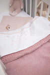 Laken Ledikant Meyco Heart Soft Pink