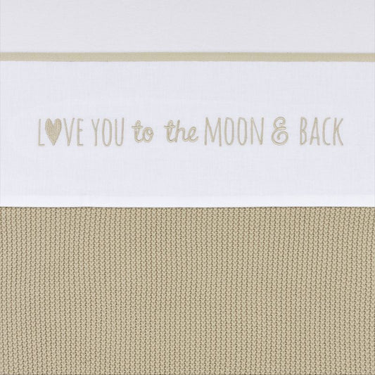Laken Wieg Meyco To The Moon and Back Sand