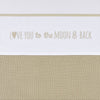 Laken Ledikant Meyco To The Moon and Back Sand