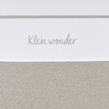 Laken Ledikant Meyco Klein Wonder Greige