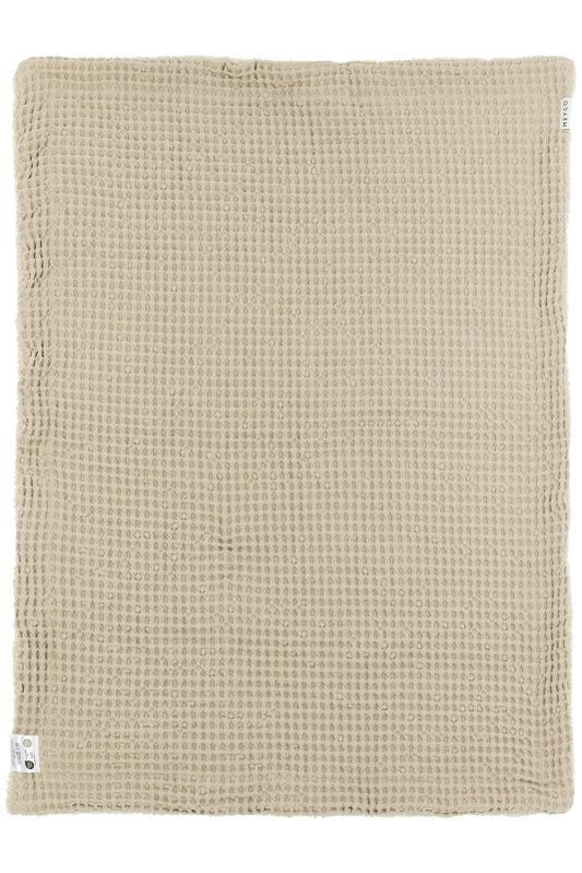 Deken Ledikant Meyco Wafel Teddy Sand