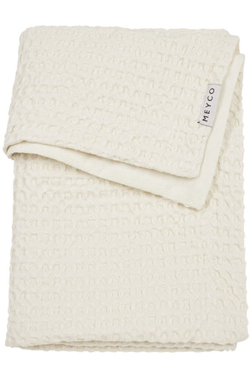 Deken Ledikant Meyco Wafel Cotton Nature