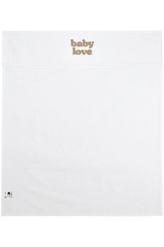 Laken Wieg Meyco Baby Love Sand Melange 75x100
