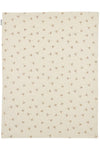 Deken Wieg Meyco Gingko Soft Sand 75x100