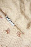 Deken Wieg Meyco Gingko Soft Sand 75x100