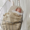 Deken Ledikant Meyco Jaquard Pure Taupe