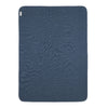 Deken Ledikant Meyco Jaquard Pure Flannel Indigo