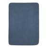Deken Ledikant Meyco Jaquard Pure Flannel Indigo