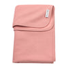 Deken Wieg Meyco Jaquard Pure Flannel Rose