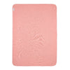 Deken Wieg Meyco Jaquard Pure Flannel Rose