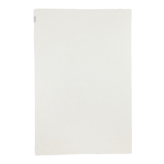 Deken Wieg Meyco Basic gebreid 75x100 Off White