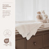 Deken Ledikant Meyco Basic Gebreid 100x150 Off White