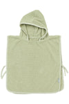 Badponcho Meyco Popcorn 1-3 jaar Soft Olive
