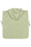 Badponcho Meyco Popcorn 1-3 jaar Soft Olive