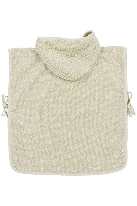 Badponcho Meyco Popcorn 1-3 jaar Soft Sand