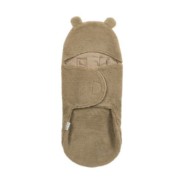 Wikkeldeken Meyco Teddy Bear Warm Brown