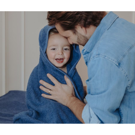 Badcape Meyco Basic Badstof Indigo