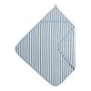 Badcape Meyco Jacquard Fat Stripe Jeans Blue