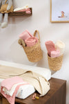 Swaddle Doek Meyco Pre-Washed Soft Rose/Rose 2-pack