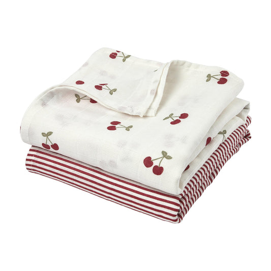 Swaddle Doek Meyco Girly Garden Multicolour 2-pck