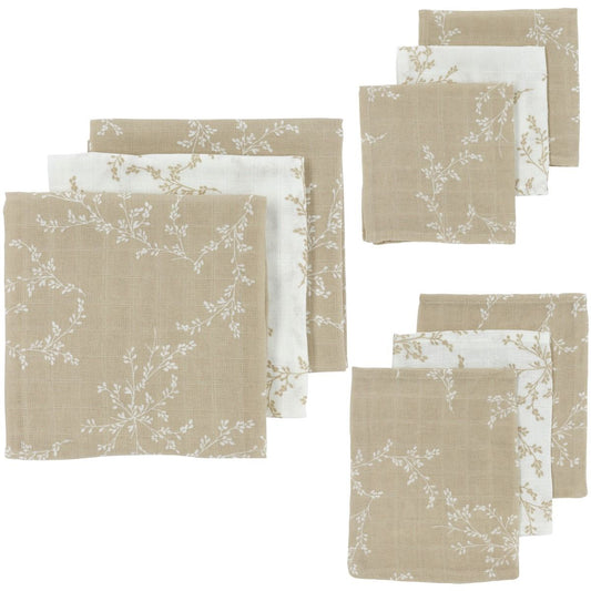 Hydrofiele Starterset Meyco 9-delig Branches Sand