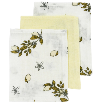 Washandjes Meyco Lemon 3-pck