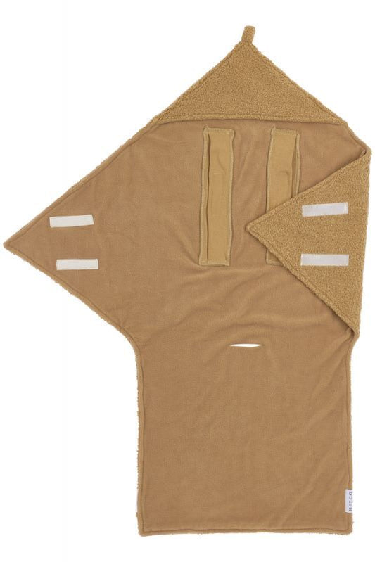 Wikkeldeken Meyco Boucle Uni Toffee
