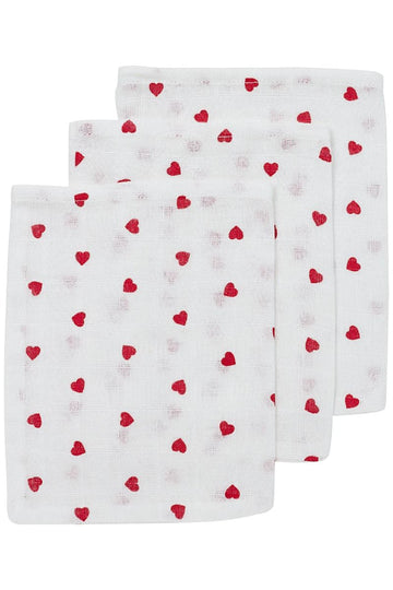 Washandjes Meyco Sweet Heart 3 st