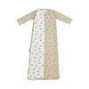 Slaapzak 4-seizoenen Meyco Interlock Jersey Penguin Soft Sand