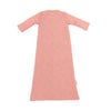 Slaapzak Winter Meyco Afritsbare Mouw Jacquard Bow Rose 70cm
