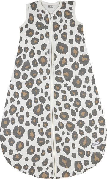 Slaapzak Meyco Rond Panter Jersey Neutral 110cm