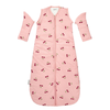 Slaapzak Meyco Gevoerd Afritsbare Mouw Cherry 90cm Soft Rose