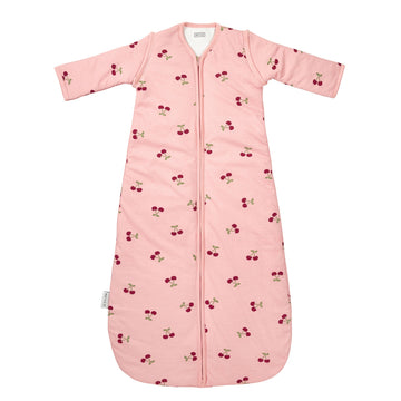 Slaapzak Meyco Gevoerd Afritsbare Mouw Cherry 90cm Soft Rose