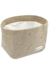 https://www.vanastenbabysuperstore.nl/media/catalog/product/4/5/4592300055_1_mand_meyco_medium_mini_knots_sand.jpg